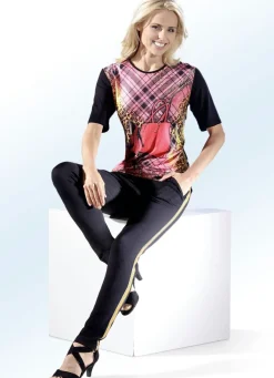 Sale BADER Hose im stadttauglichen Joggpants-Style SCHWARZ
