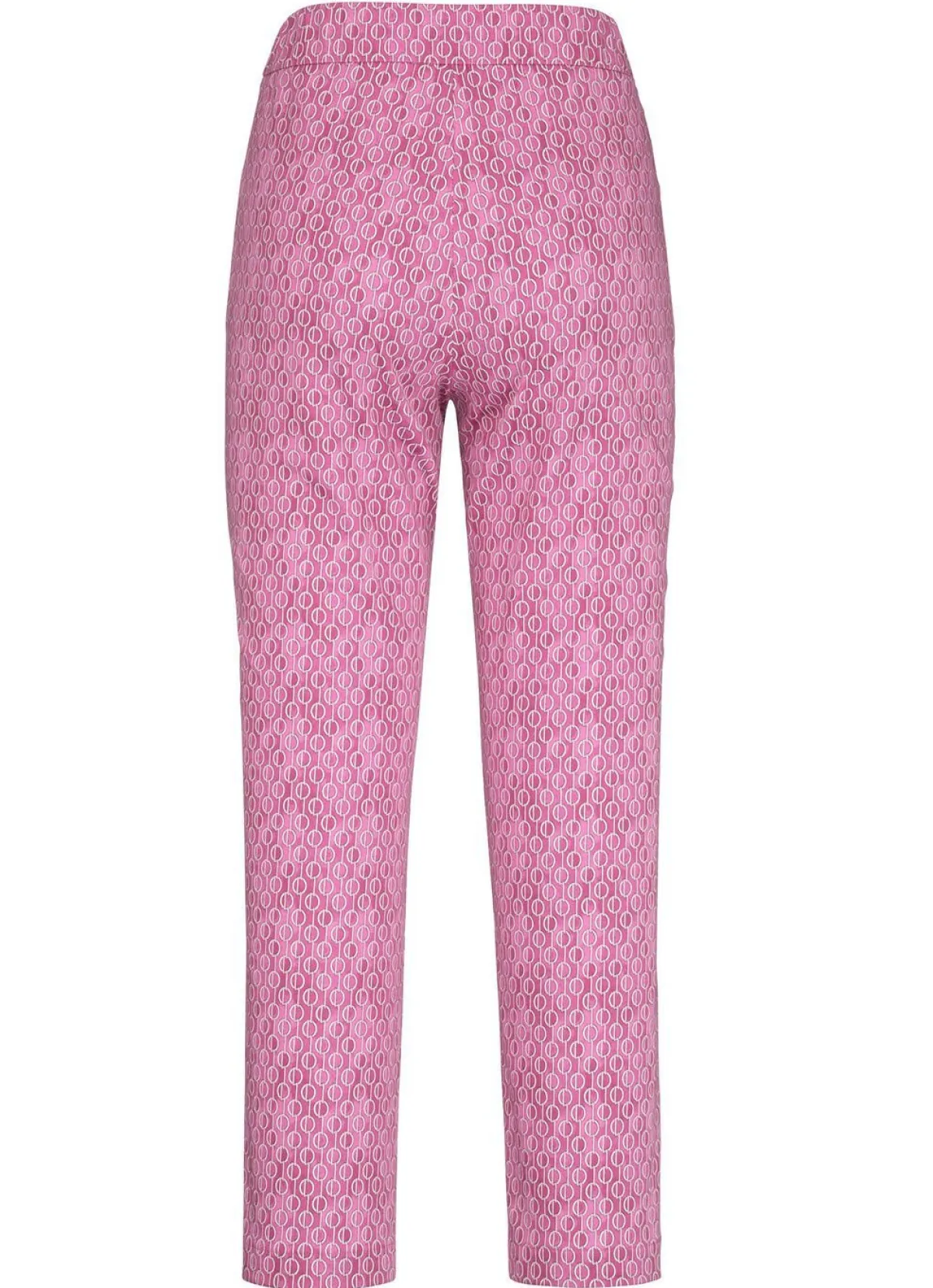 Online KLAUS MODELLE MADE IN GERMANY Hose in aktueller Dessinierung PINK-WEISS
