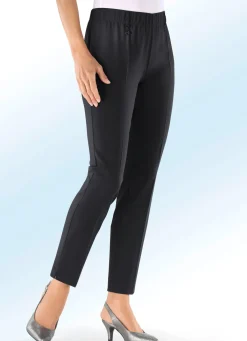 Clearance KLAUS MODELLE MADE IN GERMANY Hose in aktueller Knöchellänge SCHWARZ