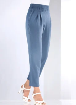 Discount BADER Hose in bequemer Schlupfform HELLBLAU
