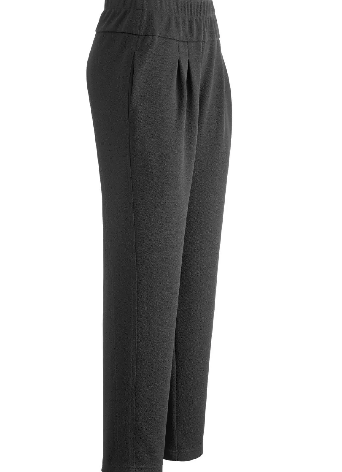 Outlet BADER Hose in bequemer Schlupfform SCHWARZ