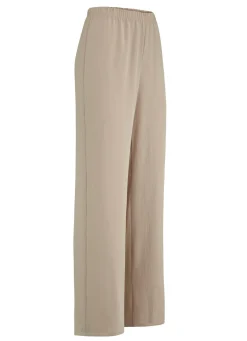 Hot KLAUS MODELLE MADE IN GERMANY Hose in bequemer Weite BEIGE
