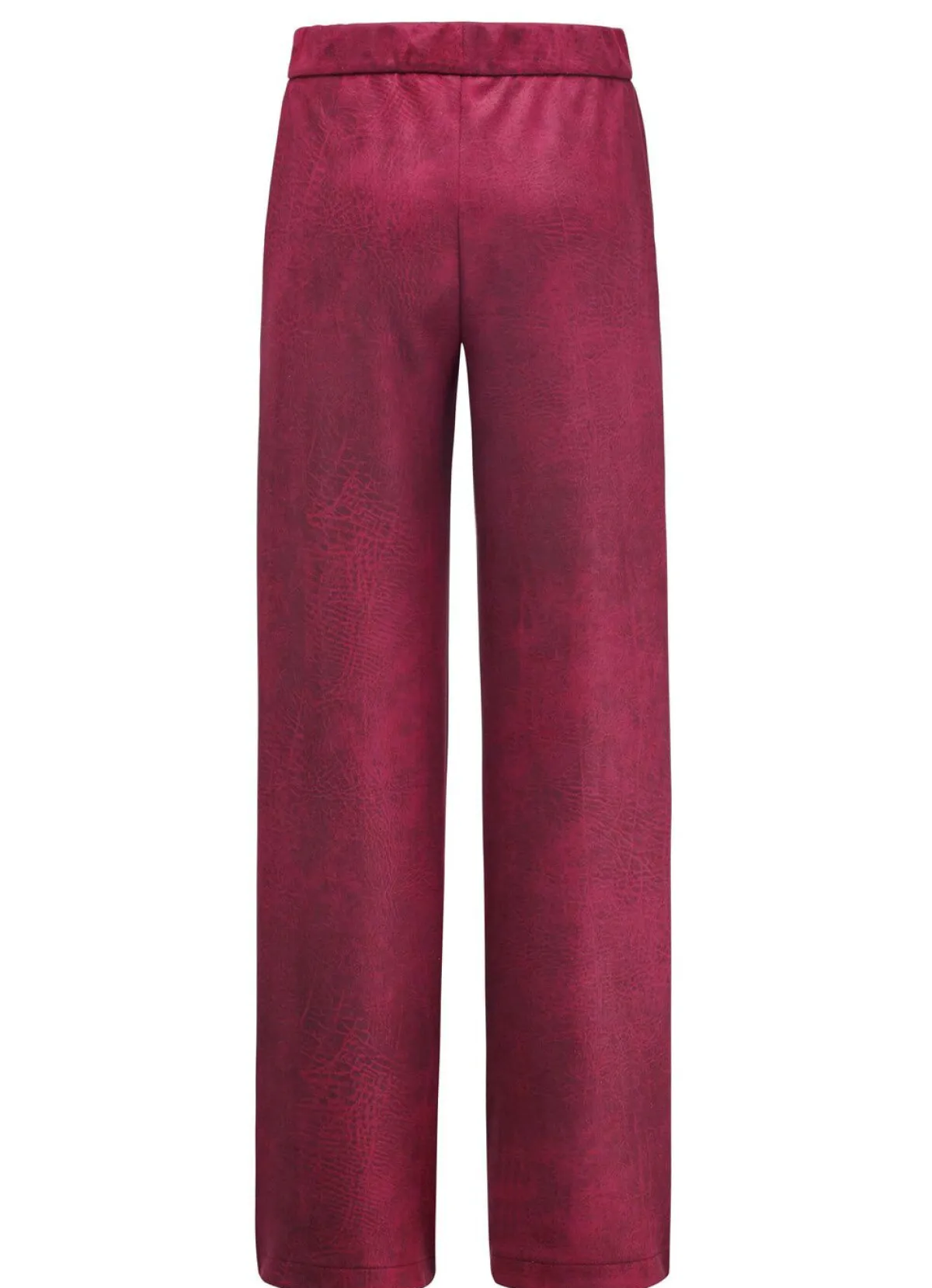 Outlet KLAUS MODELLE MADE IN GERMANY Hose in bequemer Weite BORDEAUX