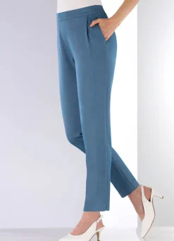 Outlet KLAUS MODELLE MADE IN GERMANY Hose in Jeans-Optik JEANSBLAU