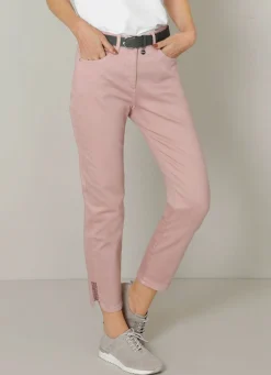 Hot BADER Hose in 7/8-Länge ROSENHOLZ
