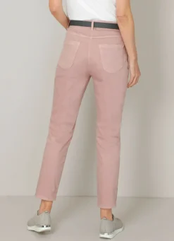 Hot BADER Hose in 7/8-Länge ROSENHOLZ