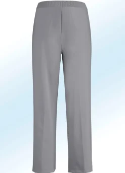 Hot KLAUS MODELLE MADE IN GERMANY Hose in 7/8-Länge MITTELGRAU