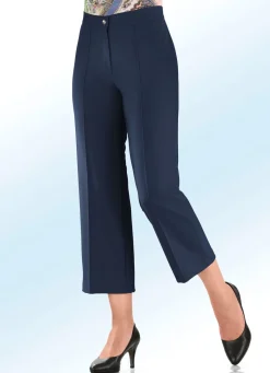 New KLAUS MODELLE MADE IN GERMANY Hose in 7/8-Länge MARINE