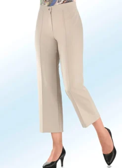 Sale KLAUS MODELLE MADE IN GERMANY Hose in 7/8-Länge BEIGE