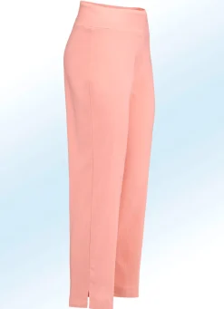 Best BADER Hose in 7/8-Länge mit höherem Formbund APRICOT