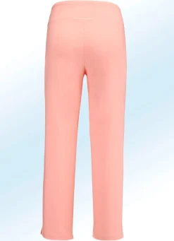 Best BADER Hose in 7/8-Länge mit höherem Formbund APRICOT