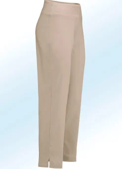 Best BADER Hose in 7/8-Länge mit höherem Formbund BEIGE
