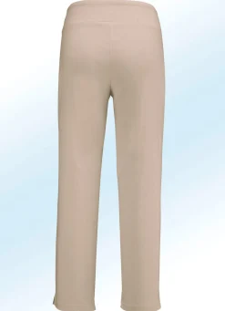 Best BADER Hose in 7/8-Länge mit höherem Formbund BEIGE