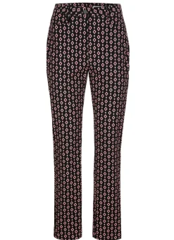 New BADER Hose in Minimal-Dessinierung SCHWARZ-ROSÉ