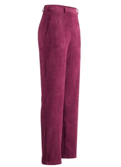 Outlet KLAUS MODELLE MADE IN GERMANY Hose in modischer Weite BEERE