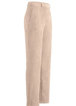 Outlet KLAUS MODELLE MADE IN GERMANY Hose in modischer Weite HELLBEIGE