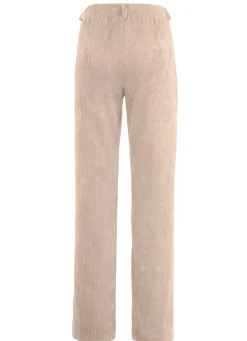 Outlet KLAUS MODELLE MADE IN GERMANY Hose in modischer Weite HELLBEIGE