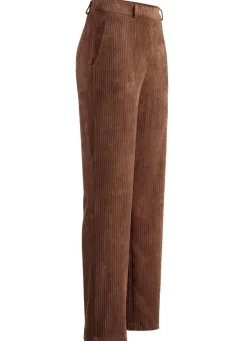 Online KLAUS MODELLE MADE IN GERMANY Hose in modischer Weite COGNAC