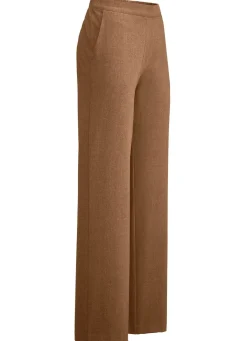 Clearance KLAUS MODELLE MADE IN GERMANY Hose in modischer Weite CAMEL