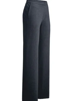 Sale KLAUS MODELLE MADE IN GERMANY Hose in modischer Weite ANTHRAZIT MEL.