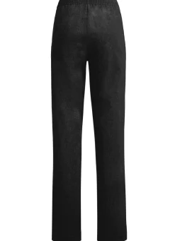 Hot KLAUS MODELLE MADE IN GERMANY Hose in modischer Weite SCHWARZ