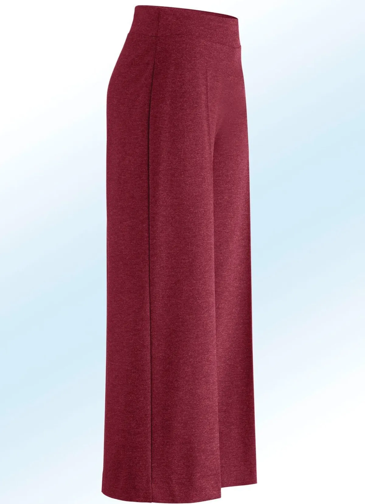 Clearance KLAUS MODELLE MADE IN GERMANY Hose in modisch verkürzter Länge RUBINROT