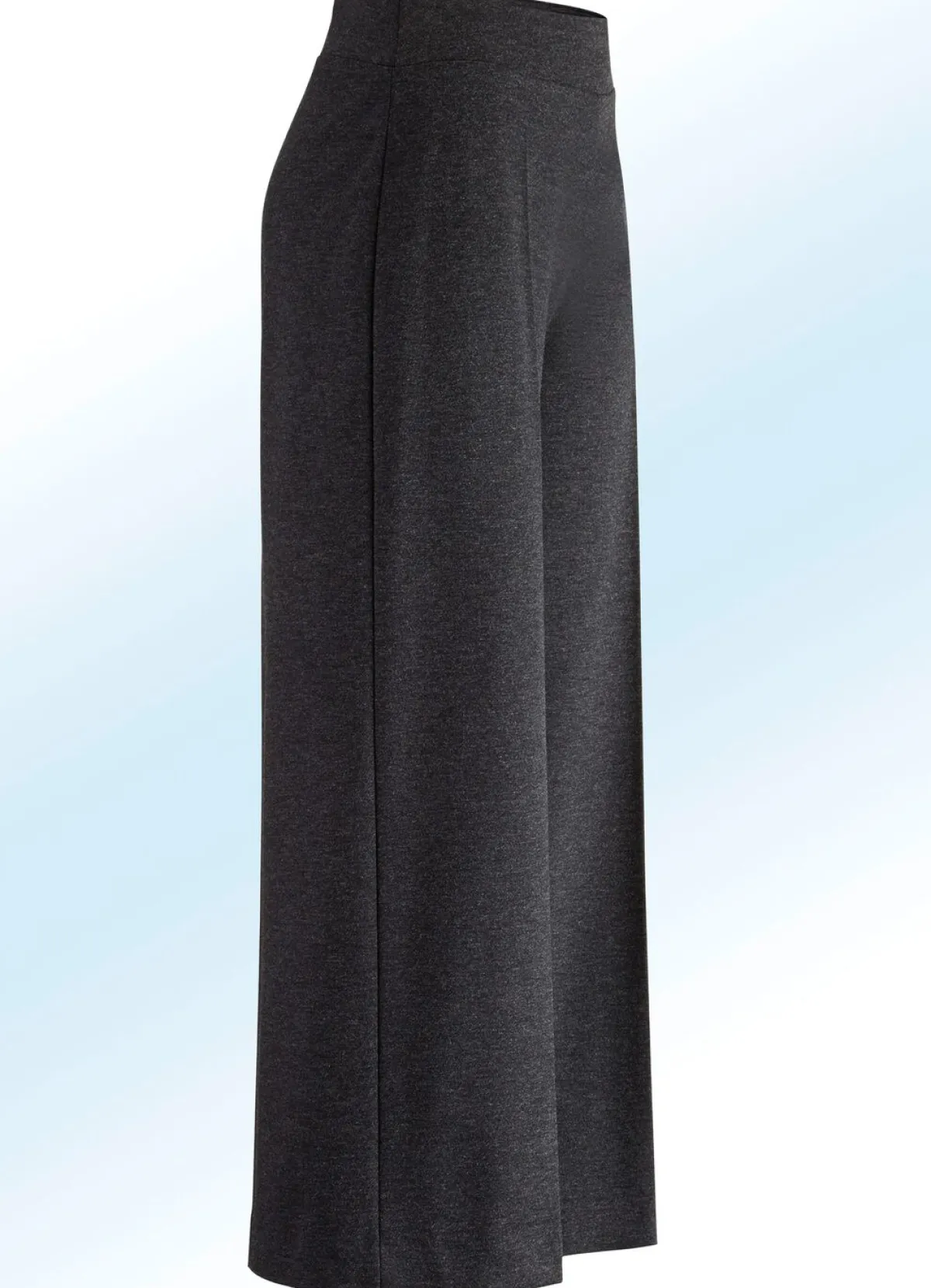 Sale KLAUS MODELLE MADE IN GERMANY Hose in modisch verkürzter Länge ANTHRAZIT MEL.