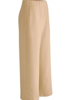 Sale KLAUS MODELLE MADE IN GERMANY Hose in modisch verkürzter Länge BEIGE MELANGE