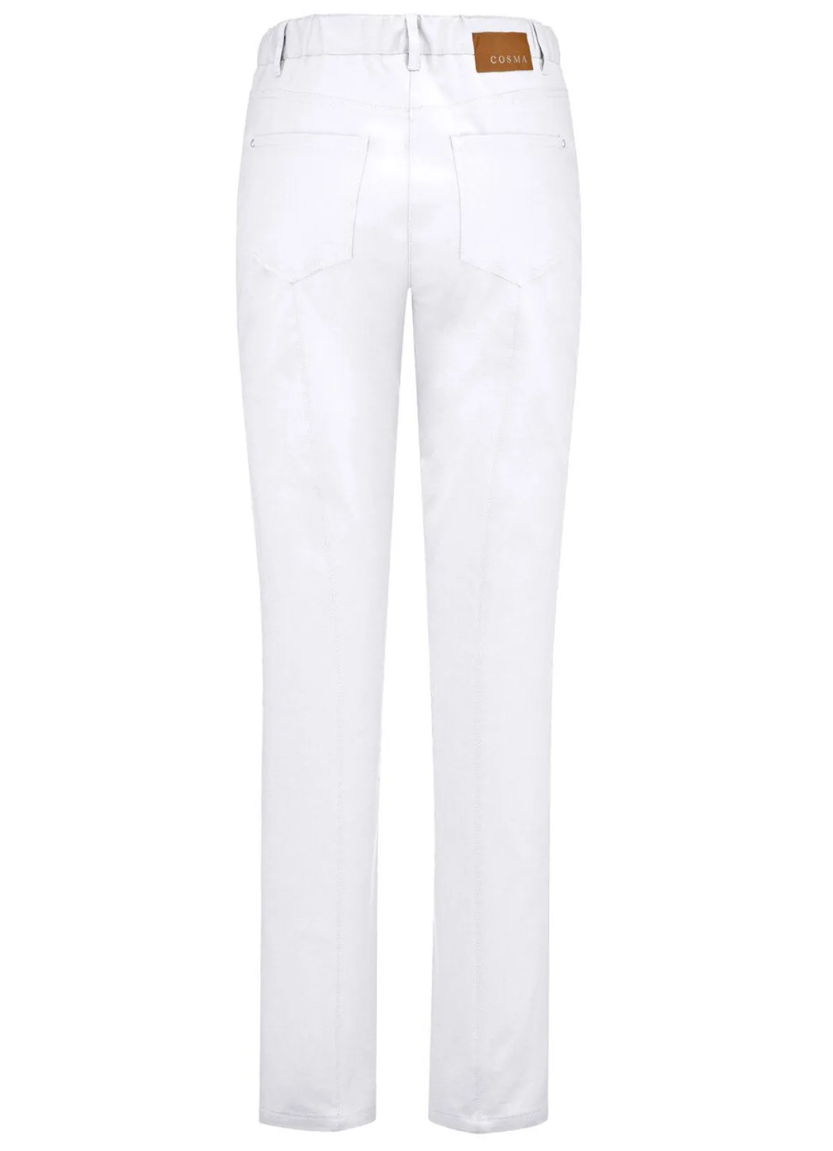 COSMA Hose in 4-Pocket-Form WEISS