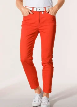 BADER Hose in 5-Pocket-Form ORANGE