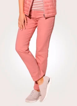 Clearance BADER Hose in 5-Pocket-Form rosé