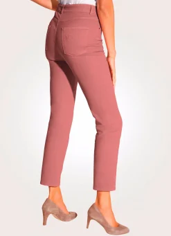 Clearance BADER Hose in 5-Pocket-Form rosé