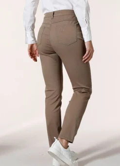 Outlet BADER Hose in 5-Pocket-Form SCHLAMM