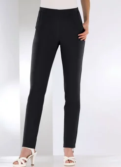 Discount KLAUS MODELLE MADE IN GERMANY Hose in Schlupfform SCHWARZ