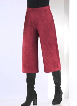 Sale KLAUS MODELLE MADE IN GERMANY Hose in Schlupfform BORDEAUX
