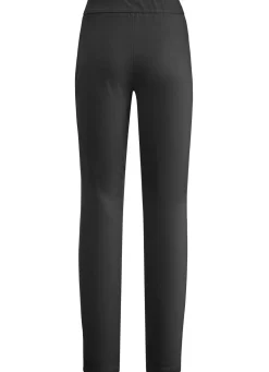 Discount KLAUS MODELLE MADE IN GERMANY Hose mit abgesteppten Teilungsnähten SCHWARZ