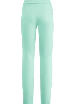 Sale KLAUS MODELLE MADE IN GERMANY Hose mit abgesteppten Teilungsnähten MINT