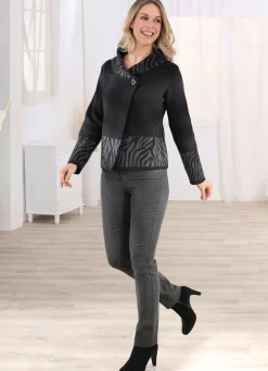 Outlet ASCARI Hose mit angenehm weicher, wärmender Innenseite ANTHRAZIT MEL.