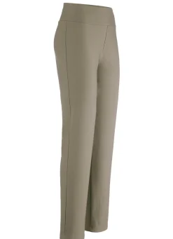 New KLAUS MODELLE MADE IN GERMANY Hose mit angenehm wärmender Innenseite TAUPE