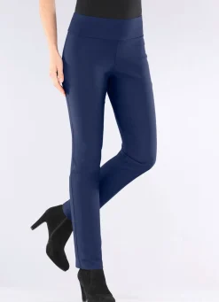 Discount KLAUS MODELLE MADE IN GERMANY Hose mit angenehm wärmender Innenseite MARINE