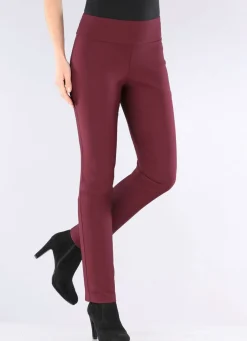 Online KLAUS MODELLE MADE IN GERMANY Hose mit angenehm wärmender Innenseite BORDEAUX