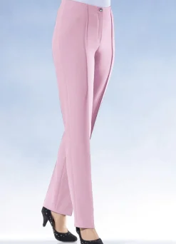 Clearance BADER Hose mit angeschnittenem Bund ROSÉ