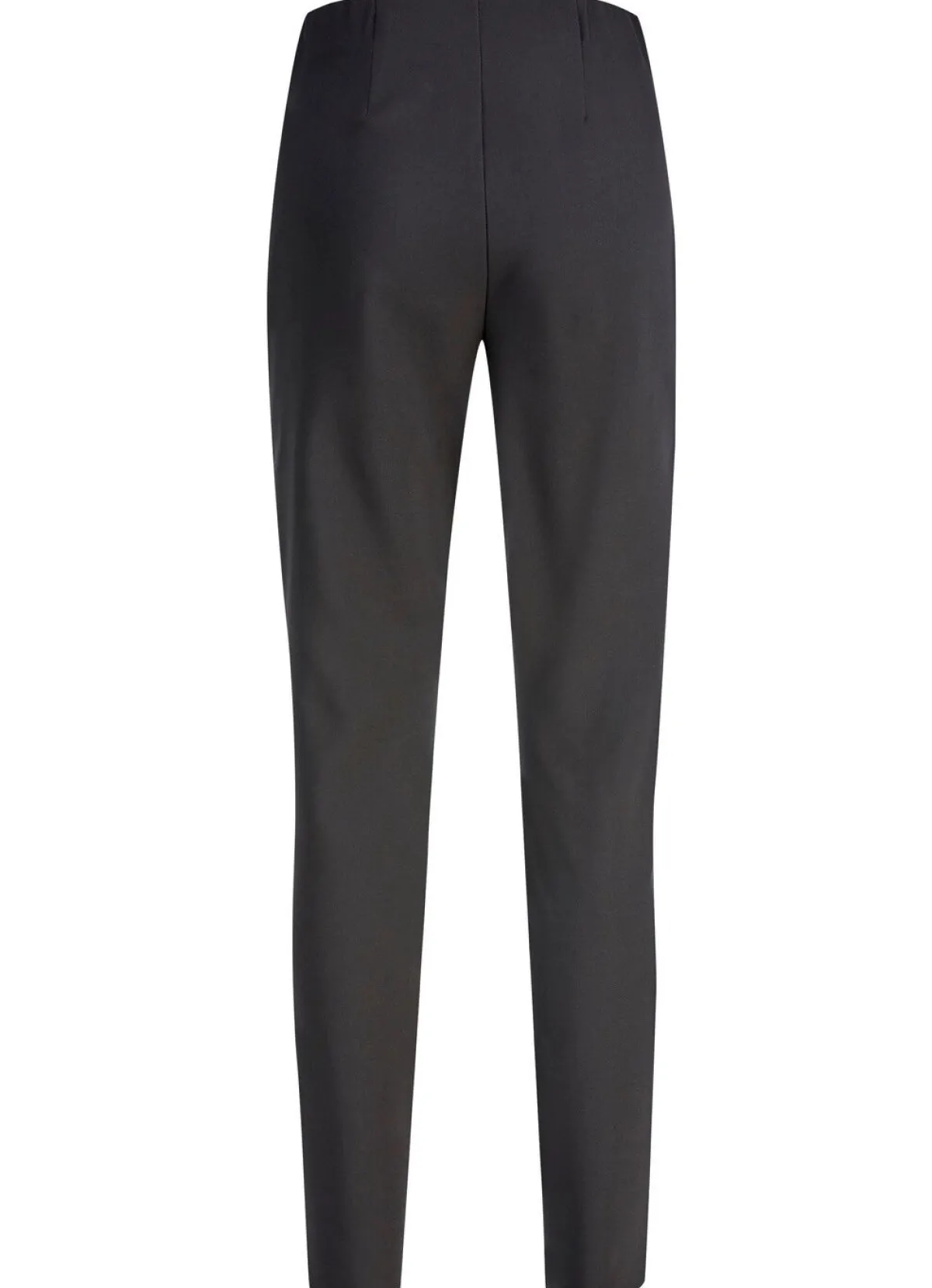 Outlet KLAUS MODELLE MADE IN GERMANY Hose mit angeschnittenem Bund SCHWARZ
