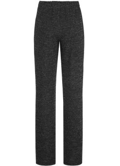 Clearance KLAUS MODELLE MADE IN GERMANY Hose mit edel funkelndem Glanzgarn SCHWARZ