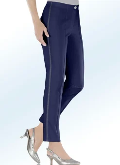 Online BADER Hose mit effektvollem Zierband MARINE