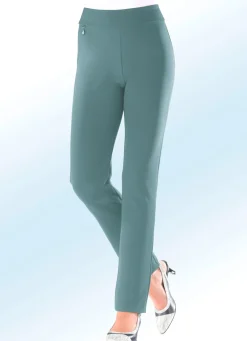 Discount KLAUS MODELLE MADE IN GERMANY Hose mit eingearbeitetem Shaping-Einsatz JADEGRÜN