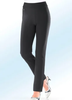 Sale KLAUS MODELLE MADE IN GERMANY Hose mit eingearbeitetem Shaping-Einsatz SCHWARZ