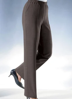 BADER Hose mit eingearbeiteter Tresortasche D´BRAUN MEL.