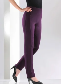 Best KLAUS MODELLE MADE IN GERMANY Hose mit figurgünstiger Teilungsnaht ROT