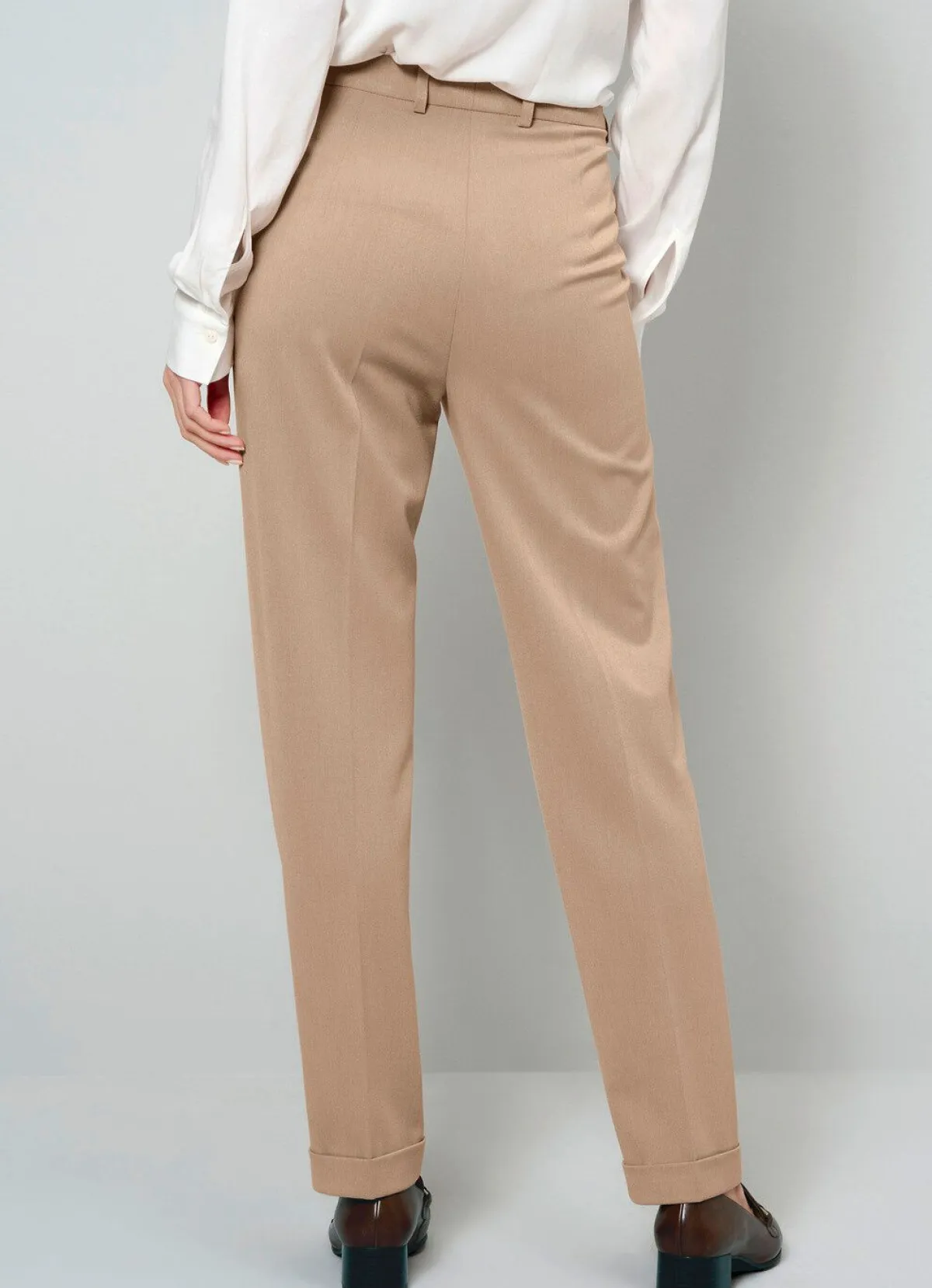 Best BADER Hose mit fixierten Aufschlägen CAMEL